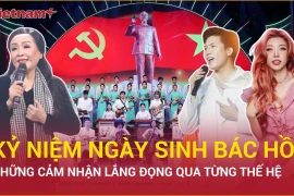Cảm nhận lắng đọng của các thế hệ trong chương trình “Quà tháng Năm dâng Người”