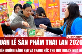 "Lạc lối" giữa thiên đường bánh kẹo và đồ trang sức tại ‘Tuần lễ Thái Lan 2026’