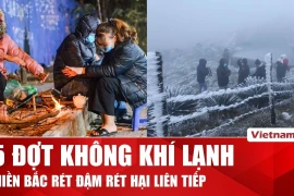 Miền Bắc chuẩn bị rét đậm rét hại khi đón 5 đợt không khí lạnh liên tiếp 