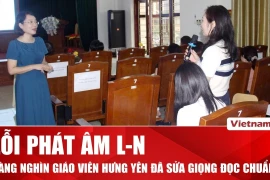 Hàng nghìn giáo viên tại Hưng Yên sửa lỗi phát âm L-N