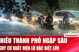 Bắc Bộ nhiều nơi ngập sâu, nguy cơ xuất hiện lũ đặc biệt lớn