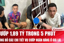 Công bố các chi tiết kịch tính trong vụ cướp ngân hàng ở Gia Lai