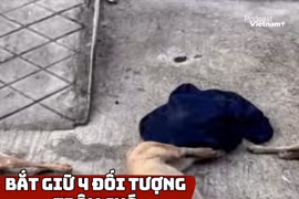 Bắt giữ 4 đối tượng trộm chó, dùng súng tự chế tấn công công an