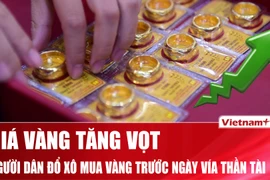 Cơn sốt vàng nhẫn đẩy giá tăng vọt trước ngày Vía Thần tài 2026