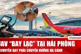 UAV xâm nhập vùng trời, 4 chuyến bay đến Cát Bi phải chuyển hướng khẩn cấp