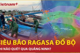 Siêu bão Ragasa suy yếu xuống cấp 15-16, đổ bộ vào Quảng Ninh khi nào?
