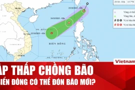 Áp thấp nhiệt đới mới xuất hiện sau khi bão Fengshen vừa tan