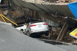 “Hố tử thần” xuất hiện bên dự án khu đô thị ở Đà Nẵng