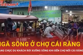 Diễn biến mới về vụ hàng chục du khách rơi xuống sông tại chợ nổi Cái Răng