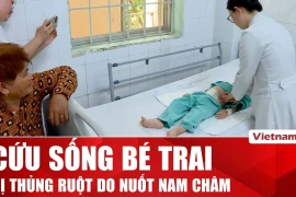 Bệnh viện Nhi đồng Đồng Nai cứu thành công ca thủng ruột do nuốt nam châm