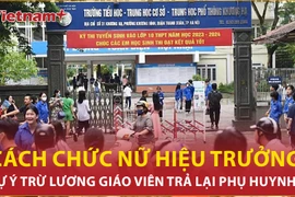 Hà Nội: Cách chức Hiệu trưởng trường Khương Hạ sau hàng loạt sai phạm
