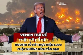Houthi tố Mỹ thực hiện 1.200 cuộc không kích vào Yemen