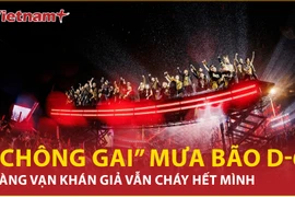 Công nghệ sân khấu và hiệu ứng “Gai nước” ấn tượng trong concert "Anh trai vượt ngàn chông gai"