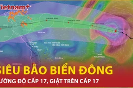 Cảnh báo vùng gần tâm bão số 9, không khí lạnh bắt đầu về cuối tháng này