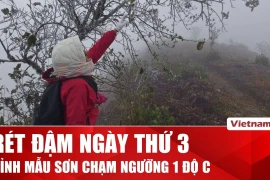 Miền Bắc rét đậm ngày thứ 3, Mẫu Sơn chạm ngưỡng 1 độ C