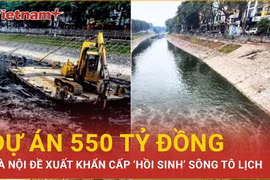 Bản tin 60s: Hà Nội xin cấp phép dự án “cứu” sông Tô Lịch trị giá 550 tỷ đồng