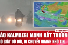 Cảnh báo bão Kalmaegi mạnh dữ dội có khả năng đổ bộ vào Việt Nam