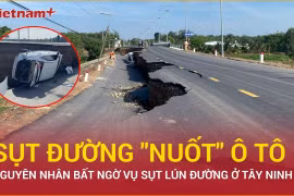 Hé lộ nguyên nhân gây ra sụt lún đường dẫn lên cầu ở Tây Ninh