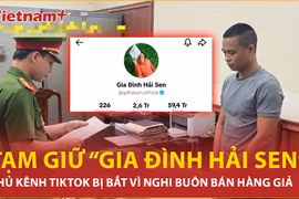 Chủ kênh TikTok 'Gia đình Hải Sen' xóa hết video sau khi bị điều tra?