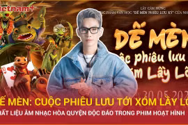 Phim Điện ảnh "Dế Mèn": Sự giao thoa chất liệu âm nhạc tạo nên sức hút