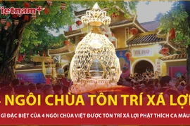 Có gì đặc biệt ở 4 ngôi chùa Việt Nam được tôn trí xá lợi Phật