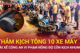 Diễn biến mới vụ công an lái xe gây tai nạn liên hoàn ở Bắc Ninh