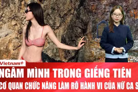 Gia Lai: Xử lý vụ nữ ca sĩ mặc bikini ngâm mình “kém duyên” tại Giếng Tiên