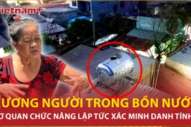 Phát hiện bộ xương người trong bồn nước ở Đồng Nai 