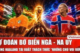 Dự đoán Bờ Biển Ngà - Na Uy: Haaland tái xuất thách thức hàng trung vệ thép “Những chú Voi rừng”