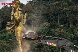 Ấn Độ lên án việc phá hủy tượng thần Hindu trong xung đột Thái Lan-Campuchia