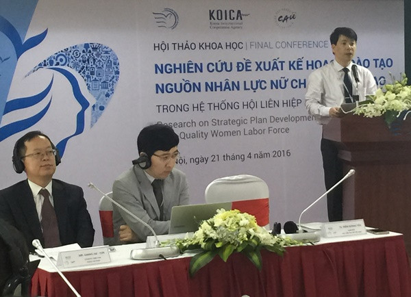 Hơn 62% lao động nữ địa phương muốn được đào tạo trong 3 nhóm nghề ảnh 1