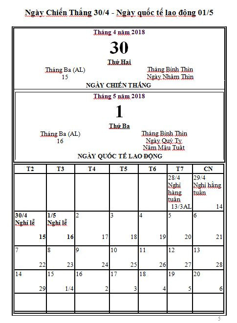 Tết Nguyên đán 2018 sẽ không thực hiện hoán đổi ngày nghỉ ảnh 6