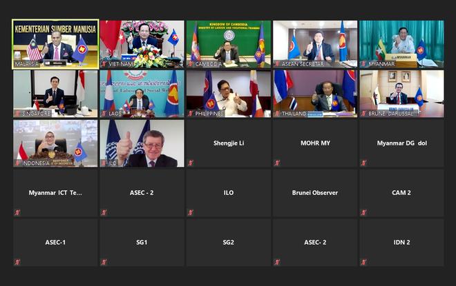 ASEAN chung tay ứng phó tác động của dịch COVID-19 đối với lao động ảnh 1