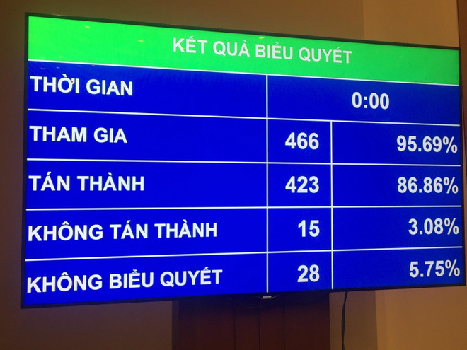 Quốc hội biểu quyết tán thành thông qua Luật An ninh mạng ảnh 1