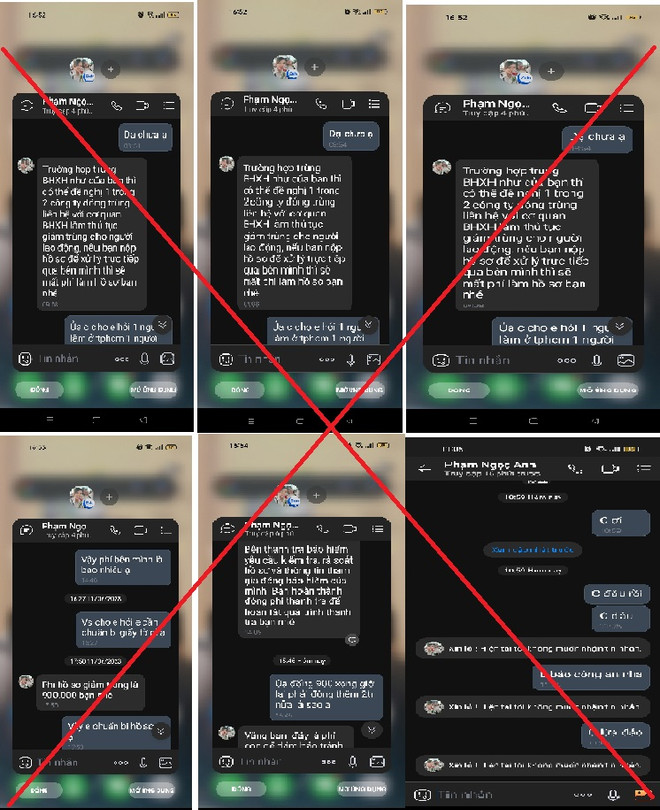 Tránh bị lừa đảo khi làm thủ tục bảo hiểm xã hội qua mạng xã hội ảnh 1