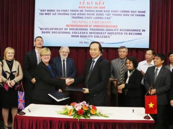 Hội đồng Anh hỗ trợ dự án 9 trường nghề chất lượng cao của Việt Nam ảnh 1