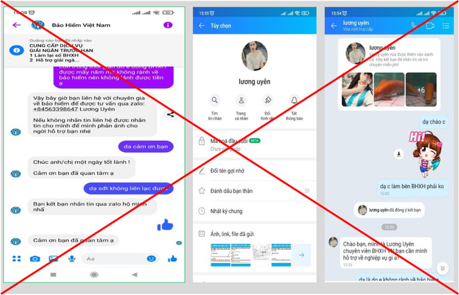 Cảnh báo lừa đảo hỗ trợ nhận bảo hiểm xã hội, bảo hiểm thất nghiệp ảnh 1