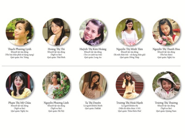 10 thí sinh tham gia chung kết tôn vinh "Vẻ đẹp Vầng trăng khuyết" ảnh 1