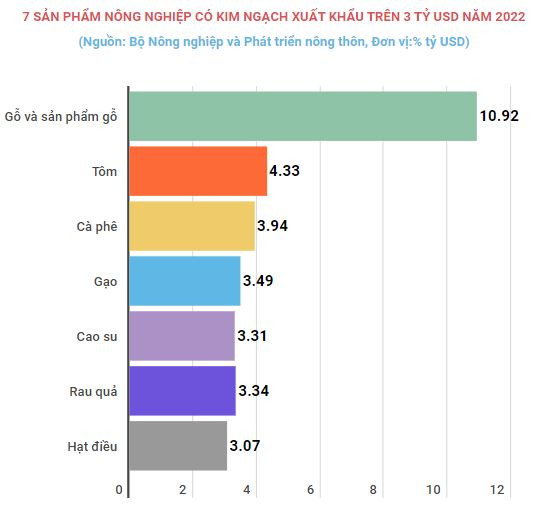 Thặng dư thương mại ngành toàn nông nghiệp năm 2022 đạt 8,5 tỷ USD ảnh 2