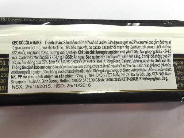Có 2 công ty Việt nhập khẩu kẹo chocolate Mars có xuất xứ từ Hà Lan ảnh 3