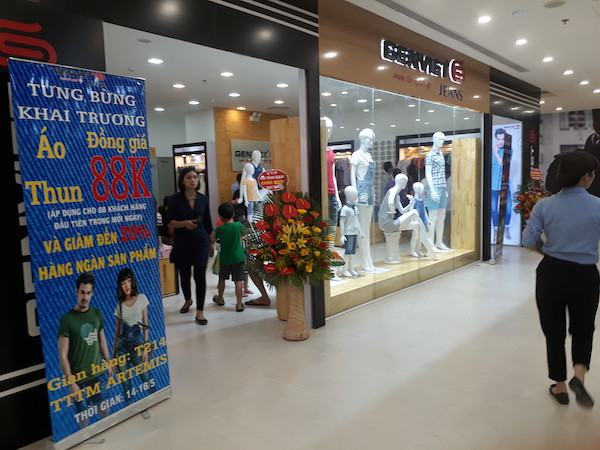 Nhiều khuyến mãi hấp dẫn ngày khai trương trung tâm thương mại Artemis ảnh 1