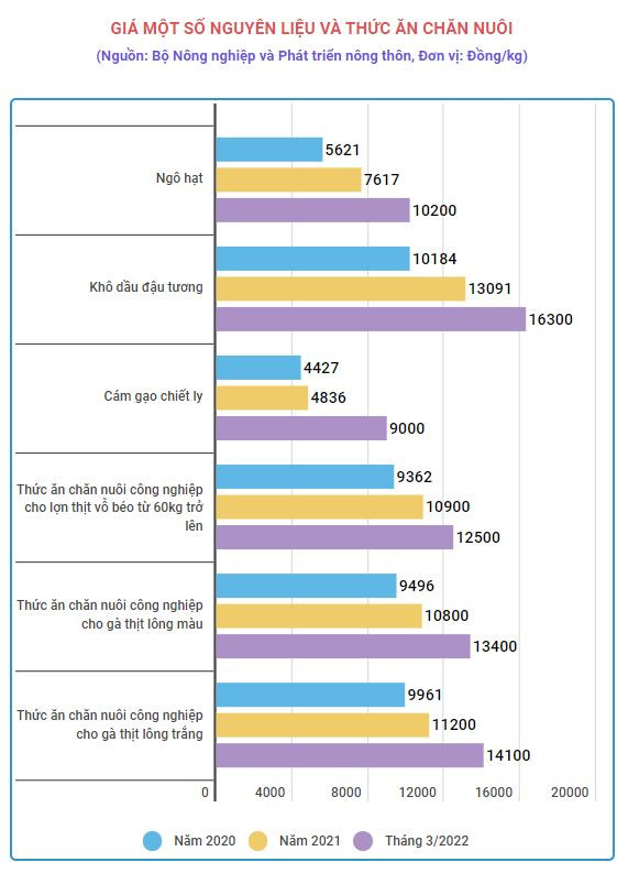 Giá thức ăn chăn nuôi tăng mạnh: Gỡ khó bằng tìm nguyên liệu thay thế ảnh 1