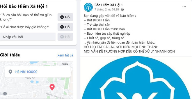 Muốn rút tiền BHXH sớm, một cá nhân bị lừa đảo trên 100 triệu đồng ảnh 1