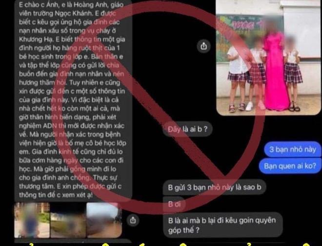 Kêu gọi ủng hộ nạn nhân vụ cháy chung cư mini được quy định thế nào? ảnh 1