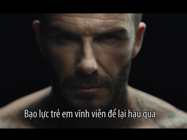 David Beckham làm video kêu gọi chấm dứt bạo lực đối với trẻ em ảnh 1