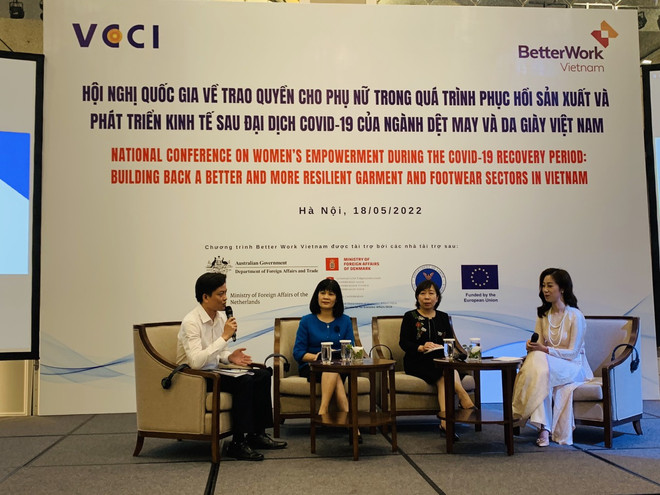 Bình đẳng giới giúp cải thiện năng suất cho ngành dệt may và da giày ảnh 1