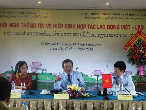 Đẩy mạnh hợp tác lao động giữa hai nước Việt Nam-Lào ảnh 1