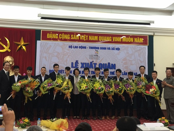 14 thí sinh Việt Nam dự thi Kỳ thi tay nghề thế giới tại Brazil ảnh 1