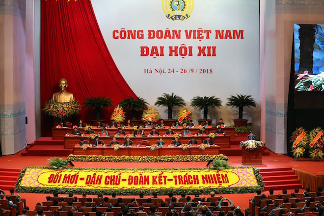 Đại hội Công đoàn Việt Nam lần thứ XII chính thức khai mạc ảnh 1