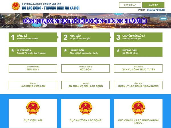 Bộ Lao động-Thương binh và Xã hội ra mắt cổng dịch vụ công trực tuyến ảnh 1